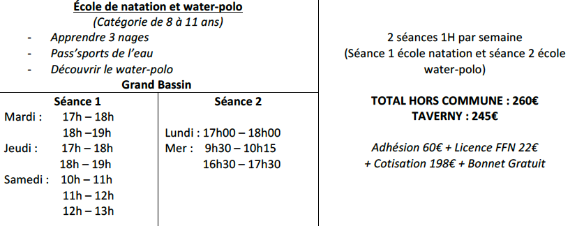 waterpolo , tsn95 , water-polo , ecole de water polo , taverny sn 95